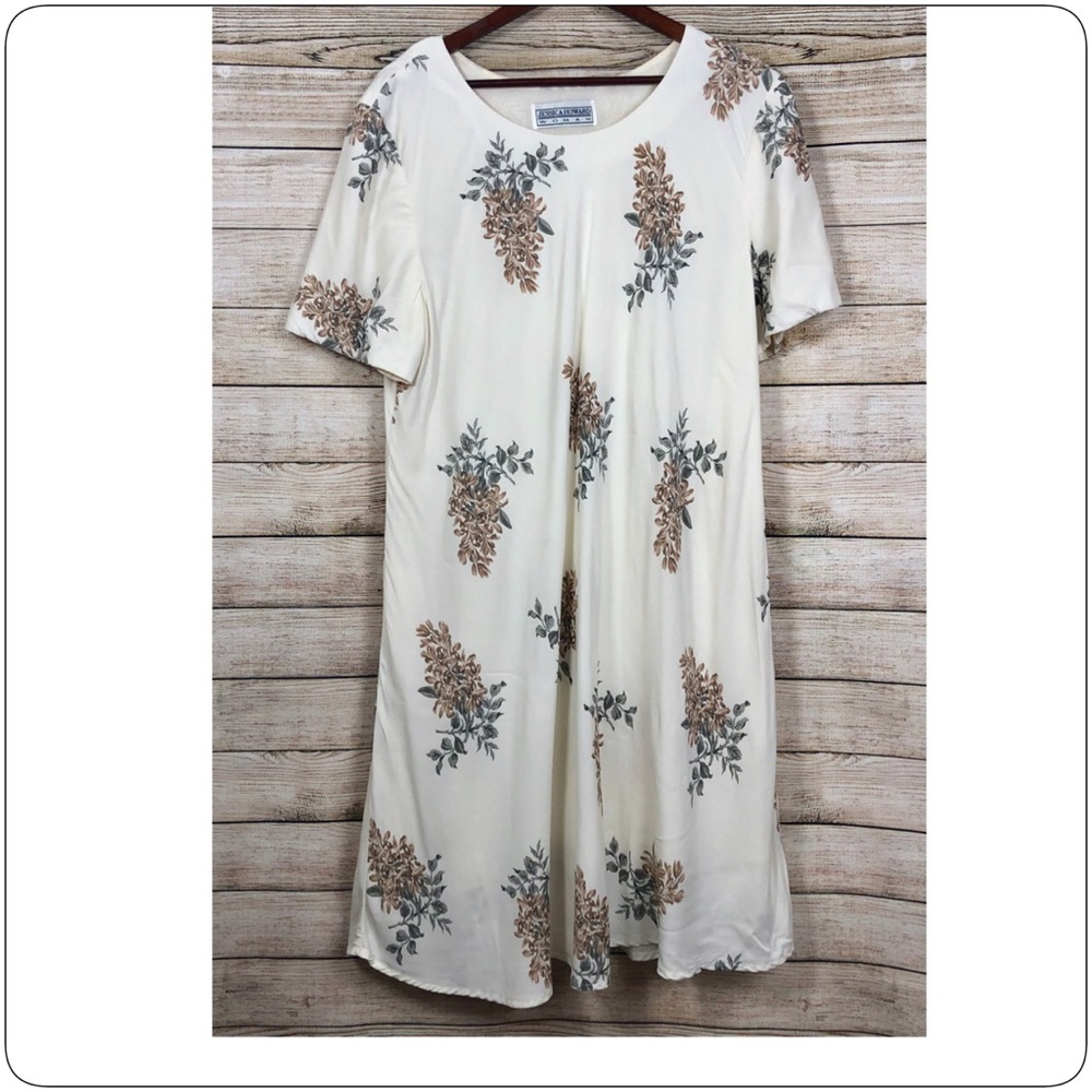 Jessica Howard  A-Line Floral Dress Plus Size 3X